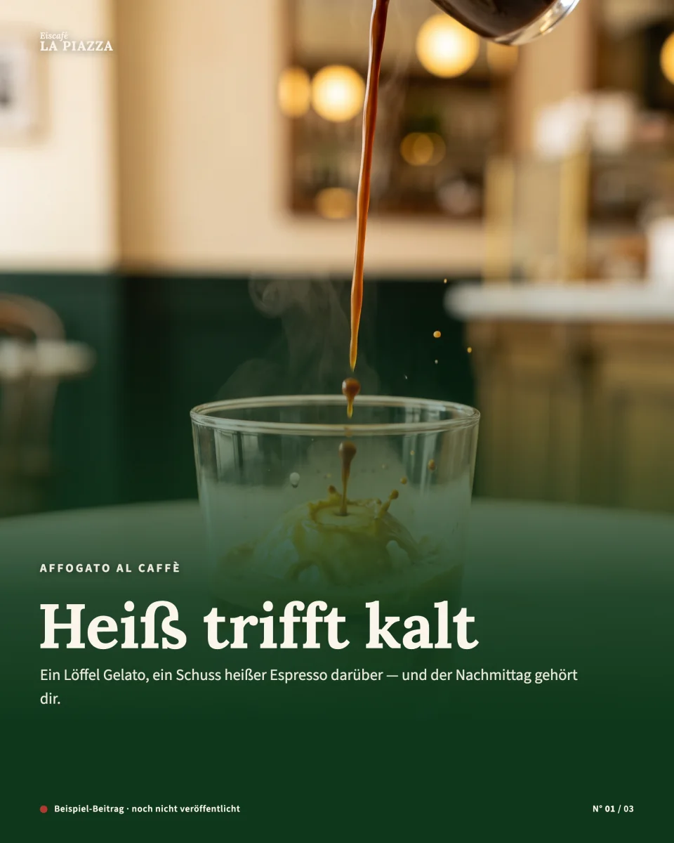Eiscafé — Beispiel-Beitrag